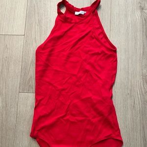 Red bodysuit